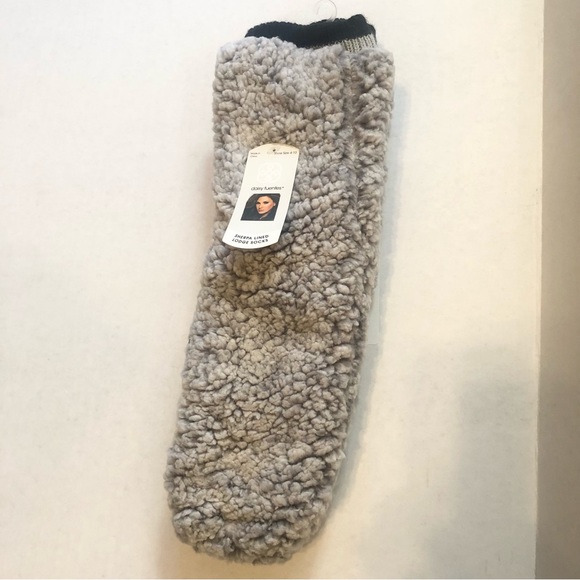 Daisy Fuentes Sherpa Lined Lodge Socks (NWT) - Picture 3 of 8